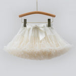 Solid Fluffy Tulle Tutu Skirt