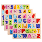 ABC Puzzle Digital Wooden Toys