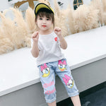 Daisy Duck Printed Jeans