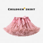 Solid Fluffy Tulle Tutu Skirt