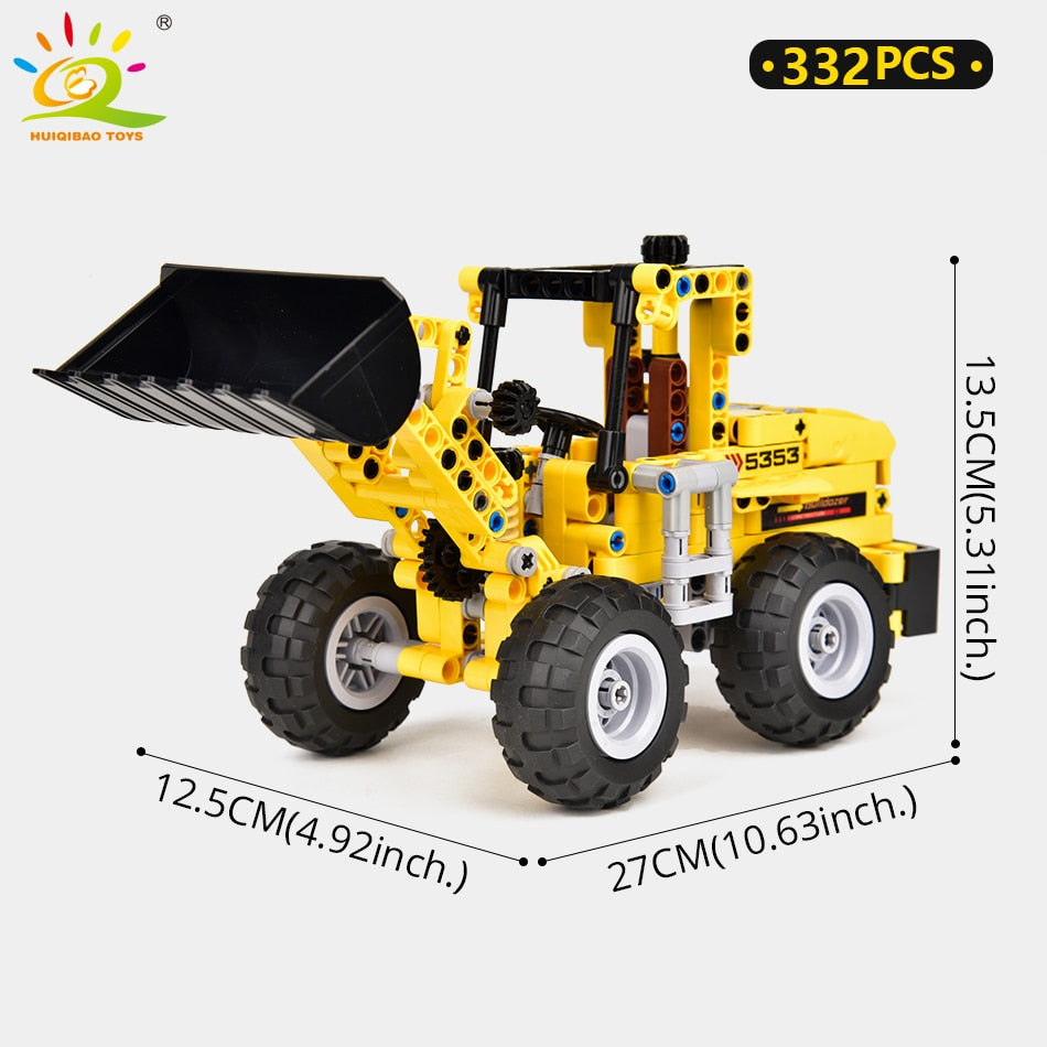 Excavator Bulldozer Toy Car