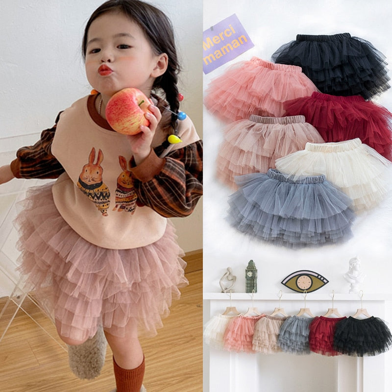 Tutu Fluffy Skirts Princess