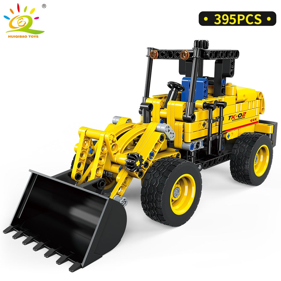 Excavator Bulldozer Toy Car