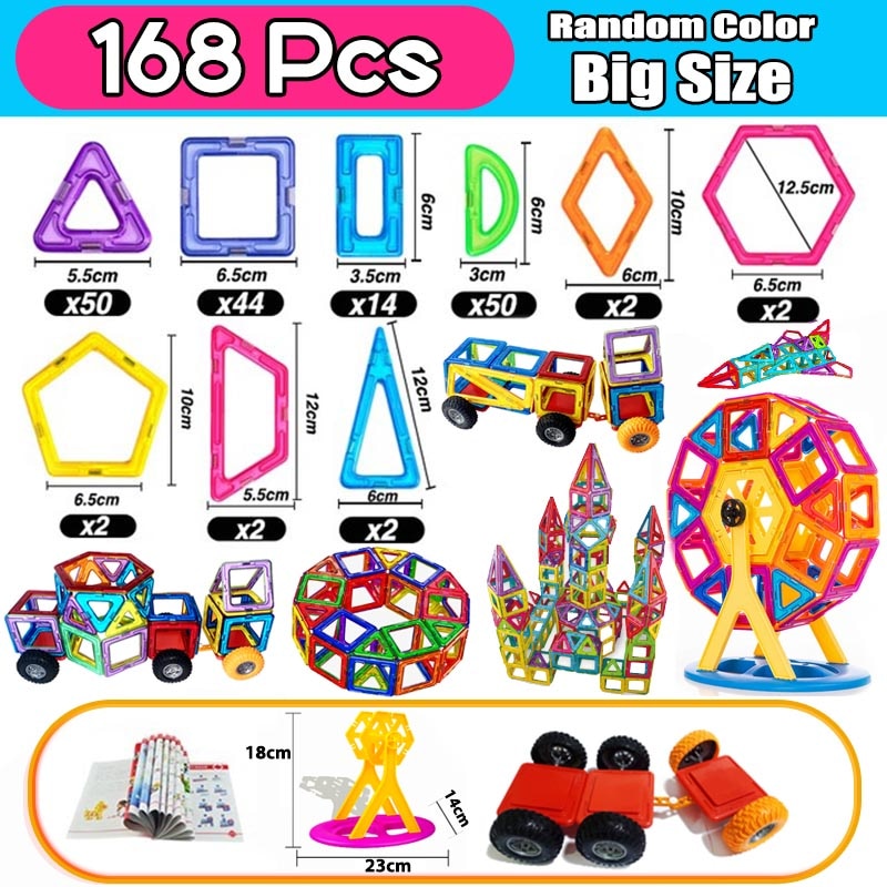 Big Size Magnetic Designer Construction Kit