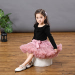 Solid Fluffy Tulle Tutu Skirt