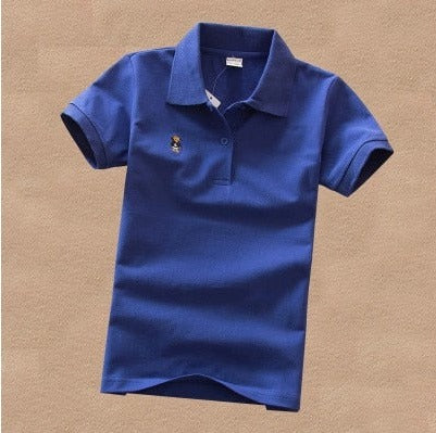 Solid Colour Polo Shirt