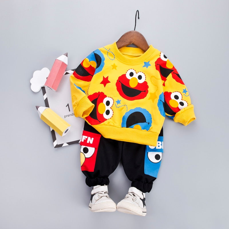 Cartoon Boy Suit Set